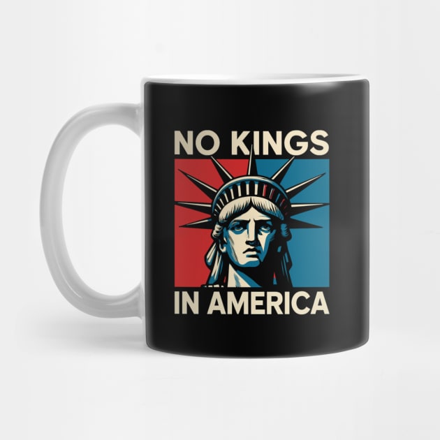 No-Kings-In-America by Creatifly Graphic Tees